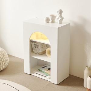 [포스트모던]픽스 벽난로 LED 콘솔형 수납장 600