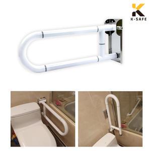 국산 고급형 ABS 스텐 변기 상하가동식 안전 손잡이 38mm 안전바 노인 장애인 화장실 요양병원 낙상방지