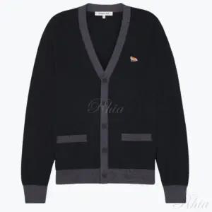 메종키츠네 베이비 폭스 패치 레귤러 가디건 MM00505KT1036 P199