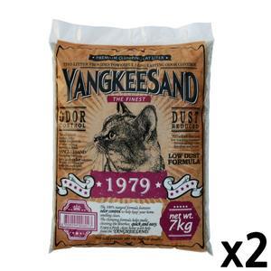 [셀링코리아]S 고양이모래 양키샌드 1979오더캡쳐 7kg x2개