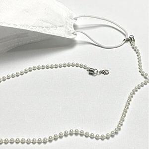 [셀러허브 패션][JH21PT7V_52CC]마스크고리 진주구슬 스트랩 마스크끈