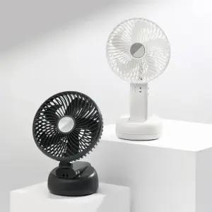 프롬비 윈드스핀 빅팬 탁상용선풍기 휴대용선풍기 겸용 손선풍기 손풍기 FB150 SET