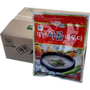 대원 사골파우다 사골분말 500g-10개