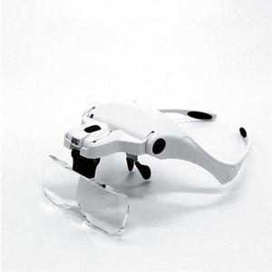 [셀러허브]LED 조명 확대경 돋보기 안경 정밀 작업용 안경 (S8449916)