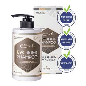 [엘라] EVC 프리미엄 샴푸+트리트먼트 세트 비듬 탈모 저자극 약산성 두피케어 모음전