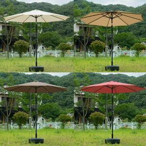 야외파라솔 2700 각도조절 꺾임파라솔 카페 정원 대형 그늘막