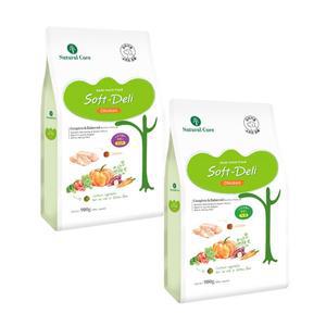 네츄럴코어 소프트델리 치킨 900g 강아지 소프트 사료 노견
