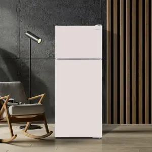 쿠오레 글라스 냉장고 CGR-115EE UE 소형 미니 원룸 사무실 핑크 무료설치