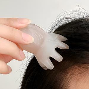 두피마사지 문어발 괄사 휴대용 지압 맛사지괄사 4.5 6cm