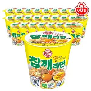 오뚜기 참깨라면 작은컵 65g 24개