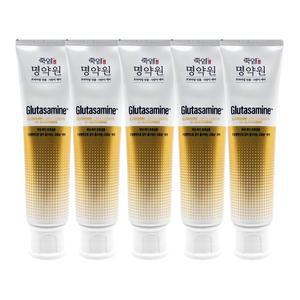 [홈쇼핑 최신상] 엘지 명약원 글루타사민 치약 120g 5개 죽염 잇몸  시린이 케어