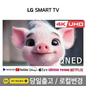 [LG] 65인치 퀀텀닷 4K 스마트TV UHD 65QNED90 티비