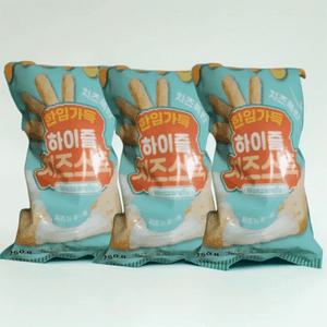 하이즐 치즈스틱 750g x 3개 아이간식 안주 롯데리아 모짜렐라 치즈폭탄