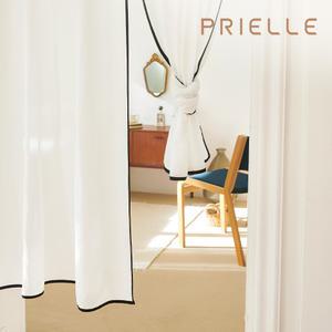 쁘리엘르 실루엣 쉬폰 가리개 커튼