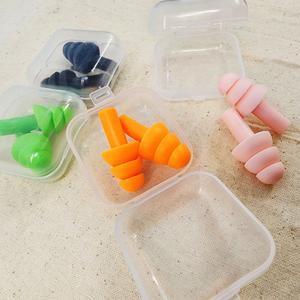 실리콘 귀마개 이어플러그 소음 차단 수면용 수영 마게 이어 학습 학습용 공부 층간 잘때