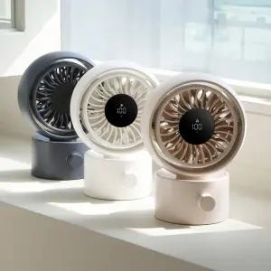BLDC 조용한모터 탁상용 소형 무선 선풍기 휴대용