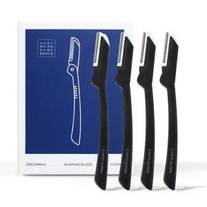 [젠툴맨]매너그루밍 맨즈헤어 폴딩 정리칼 4P