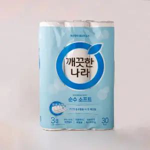 깨끗한나라 순수소프트 30m 30롤
