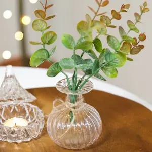 라인글라스 화병 (4type) (라인 글라스 A) /유리꽃병/파스텔/데코용/장식용/가정용/카페용/호텔/인테리어소