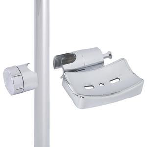 국산 봉분리없는 초간편 슬라이드바 비누받침대 A타입 샤워기 비누 거치대 홀더