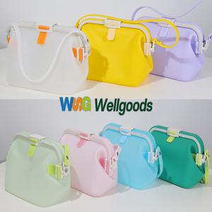 웰굿즈 수영장가방 수영복 수영가방 파우치 피치백 실리콘 방수 샤워가방