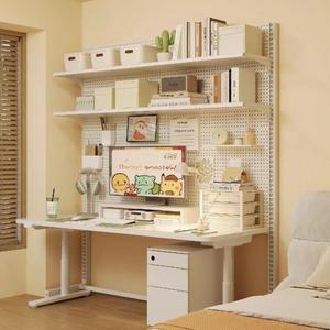 책상타공선반 철제 책상정리선반 철제선반 페그보드 타공보드 사무실 멀티타공판 벽걸이 타공판