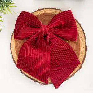 크리스마스 완성 리본 장식 뉴트로 30cm 트리 소품 용품 파티 벨벳 데코 오너먼트 꾸미기