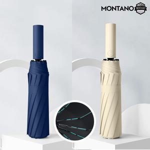 몬타노 튼튼한 빅사이즈 3단우산 48k 원터치 자동우산 양산 태풍차단 자외선차단