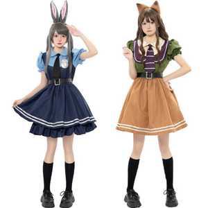 파티 코스프레 코스튬 커플 소품 주디 주토피아 닉 제품 의상