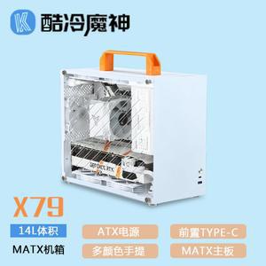 소형 PC 휴대용 컴퓨터 화이트아크릴 초미니 가정 데스크탑 사무실