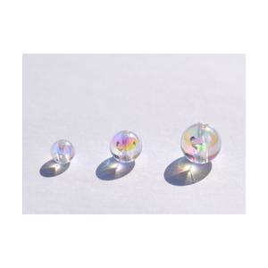 AB 오로라 구슬 비즈 투명 아크릴 비즈공예 키링 악세사리 팔찌 스트랩 재료 만들기 diy