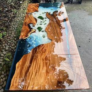 에폭시테이블 레진테이블 식탁 나무 아트 우드슬랩