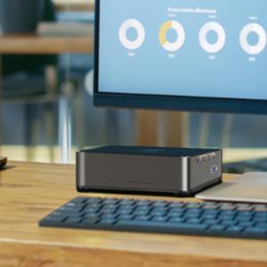 공간절약 사무용PC 본체필요없는 문서작업 미니컴퓨터