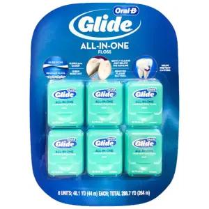 오랄비 글라이드 치실 민트 44M 6개 / 코스트코 치실