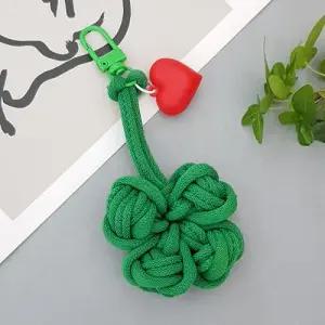 양말목공예 네잎 클로버 키링 만들기 DIY 업사이클링 CA시간 교재 스승의날 선물 수능 시험 합격기원