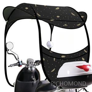 오토바이 지붕 스쿠터 캐노피 방수 그늘막 전기자전거 덮개