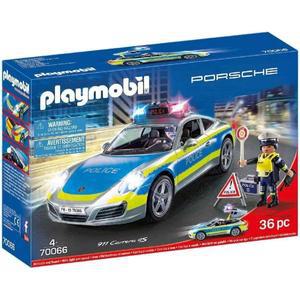PLAYMOBIL 70066 포르쉐 911 카레라 4S 경찰차 조명