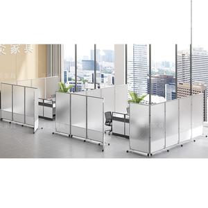 가벽파티션 이동식 사무실 아크릴 칸막이 1칸 가리개 파티션 - 1x1.8m