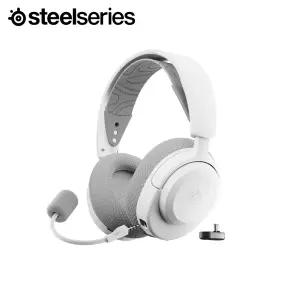 스틸시리즈 Arctis Nova 3P 무선 게이밍 헤드셋 화이트