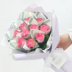 스위티 돈다발 돈꽃다발 생일 와이프 어버이날 카네이션 생신선물 부모님선물 결혼기념일