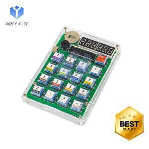 100% 호환 자체 제작 계산기 DIY 키트 51 MCU 개발 교육 실험 납땜 운동 느슨한 부품 C타입 인터페이스