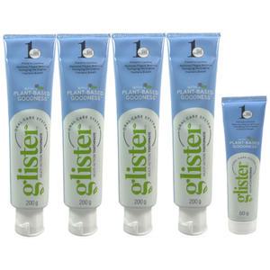 암웨이 글리스터 프로액션 컴플리트 치약200g 4개 ,50g1개