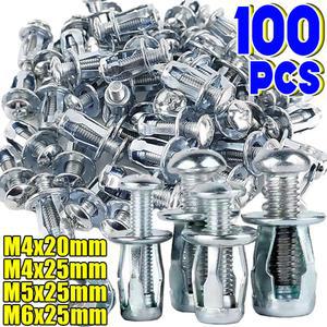 M4 M5 M6 잭 앵커 패스너 나사 금속 벽 플러그 고정 볼트 꽃잎 너트 클램프 리벳