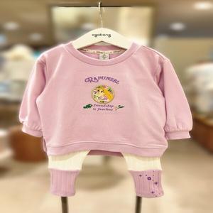 [디즈니] 라푼젤 레깅스 상하세트 (79S523059)