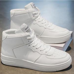 키높이 남성 하이탑 스니커즈 통굽 베이직