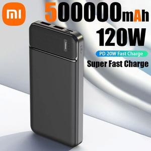 120W 50000MAH 보조베터리 충전 휴대용 멀티 초고속 DEVIC 배터리 고용량 외장