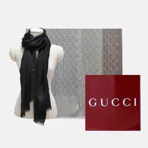 (구찌) GG 울실크 투톤 스카프(165904)