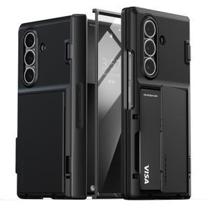 베루스 갤럭시 Z폴드7 카드 2장 수납 자동 힌지보호 모던고360 케이스