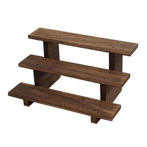 계단형 선반 미니 화분 2단 접이식 받침대 3단계 스탠드 정리대 화분스탠드 리버몰