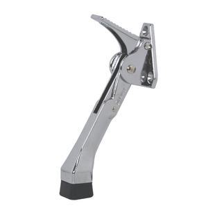 원터치 페달형 자동 현관문스토퍼 BS-304KS 크롬 말굽 현관 문닫힘방지